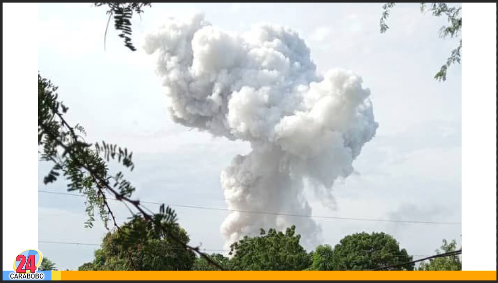 Explosión en el municipio San Francisco