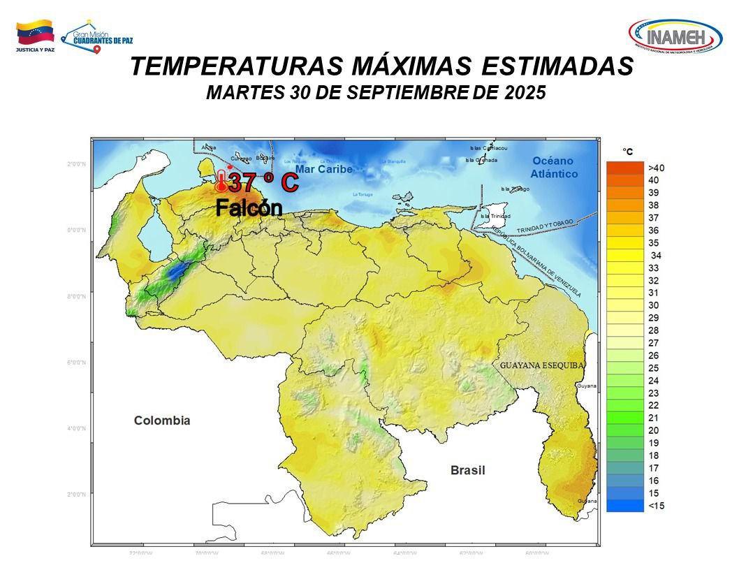 Estado del tiempo hoy 30 de septiembre de 2025