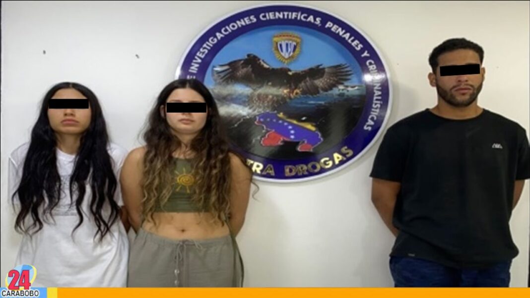 Influencer fue detenida por microtráfico de droga en Caracas