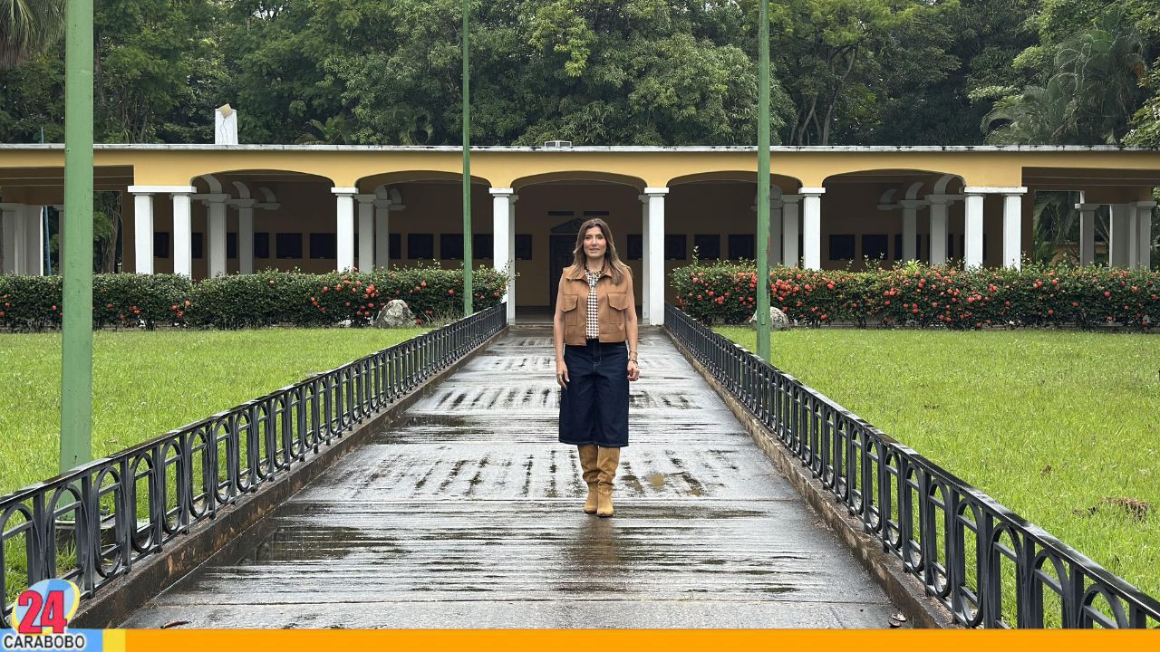 Nancy de Lacava Ruta Histórica Honores de Gloria del Campo de Carabobo