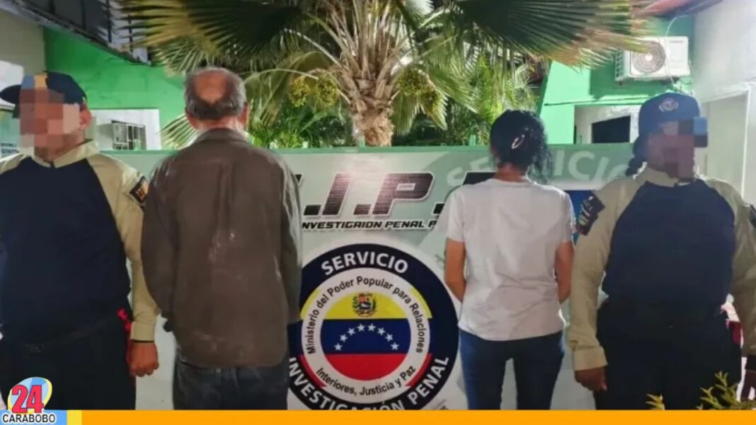 Pareja fue detenida por abuso de menores en Falcón
