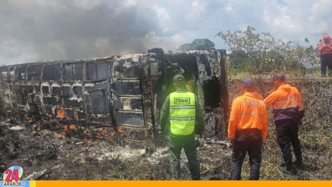 Se registraron 10 fallecidos y múltiples lesionados por accidente de autobús en Bolívar