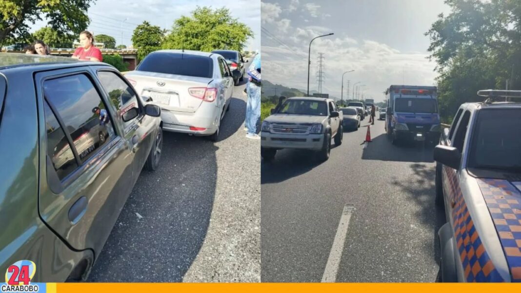 Se registró una colisión múltiple sin lesionados en la ARC