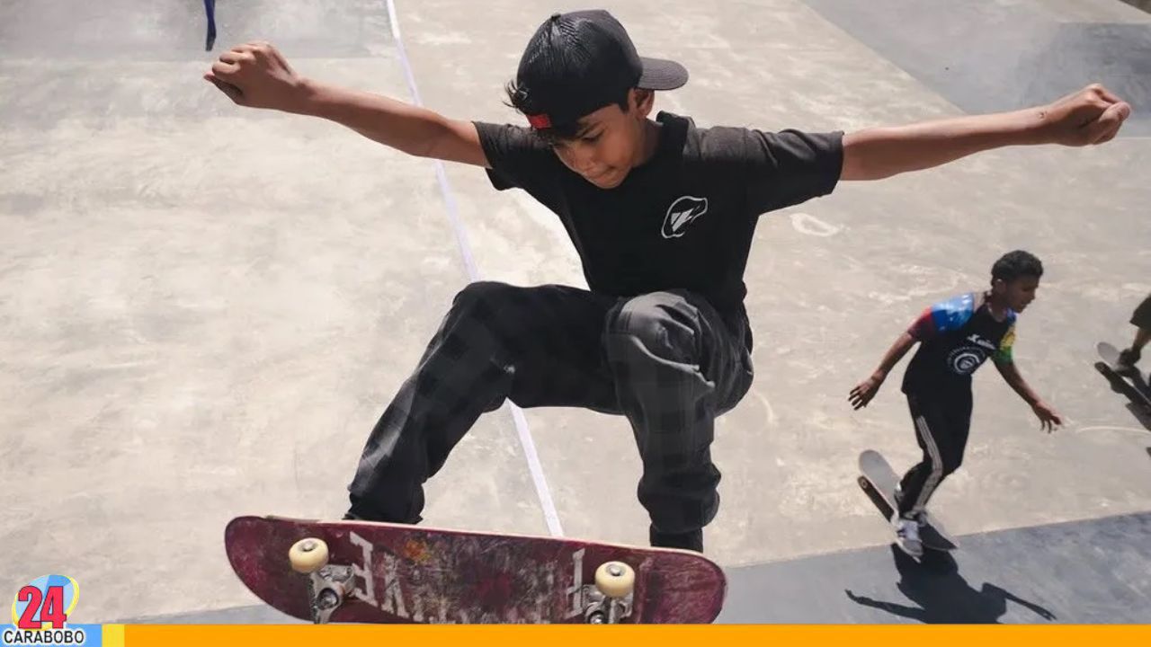 Skateboarding venezolano resalta en el campeonato nacional de San Felipe
