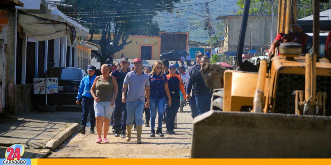 labores de limpieza Central Tacarigua