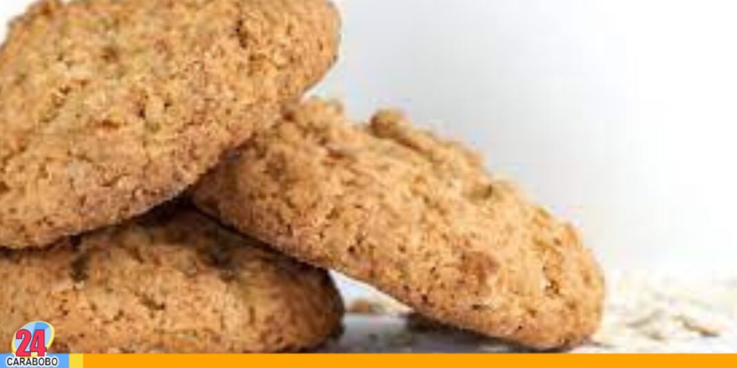 galletas a base de avena en hojuelas