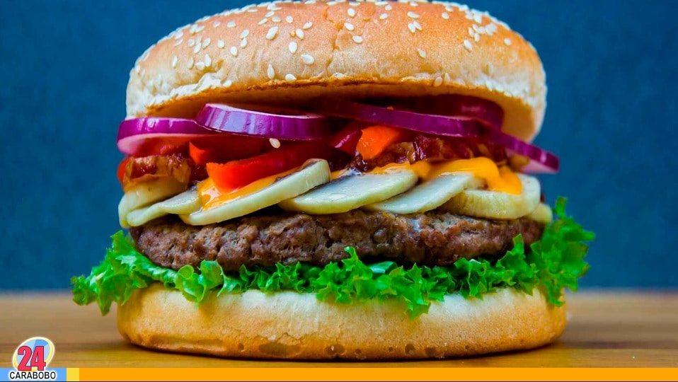 hamburguesa típica americana