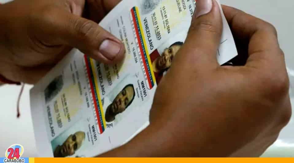 Operativo especial de cedulación del Saime