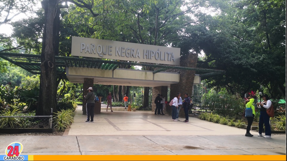 Parque Negra Hipólita en septiembre 2025