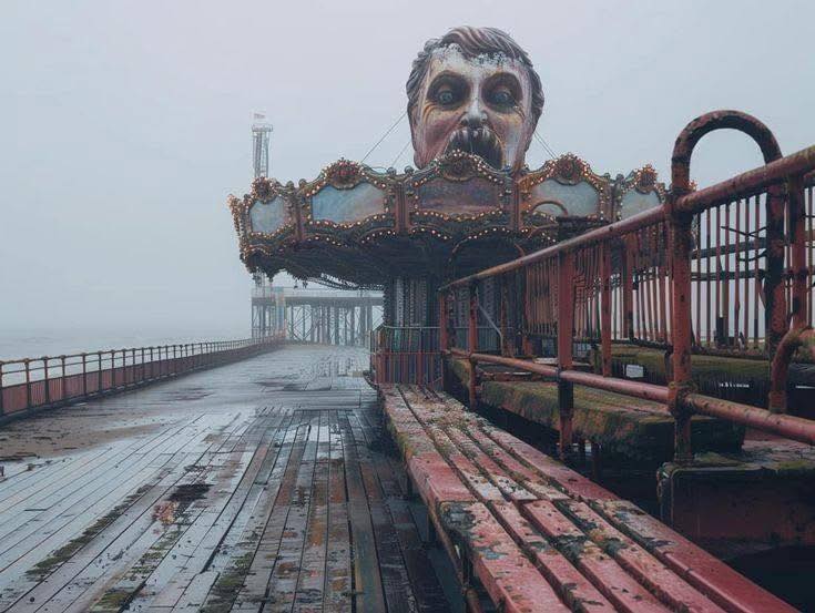 Parques de atracciones quedan abandonados