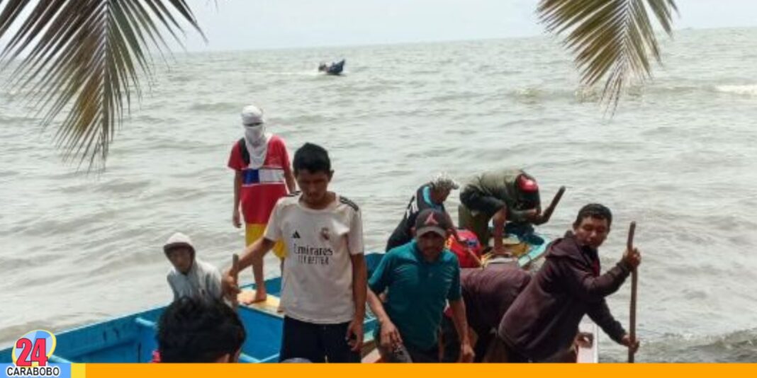 pescador ahogado Lago de Maracaibo
