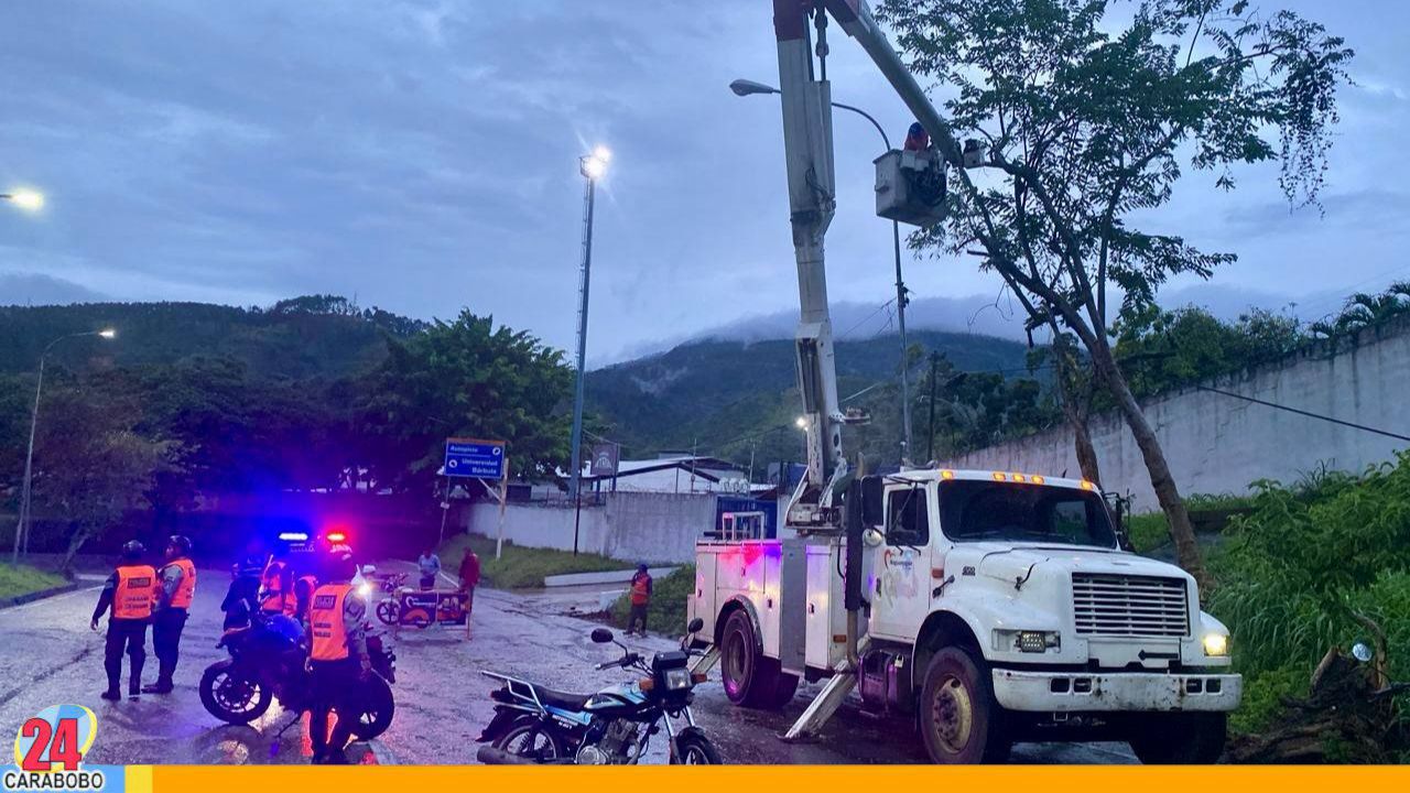 Alcaldía de Naguanagua atiende contingencias registradas en el paso de la onda tropical 48