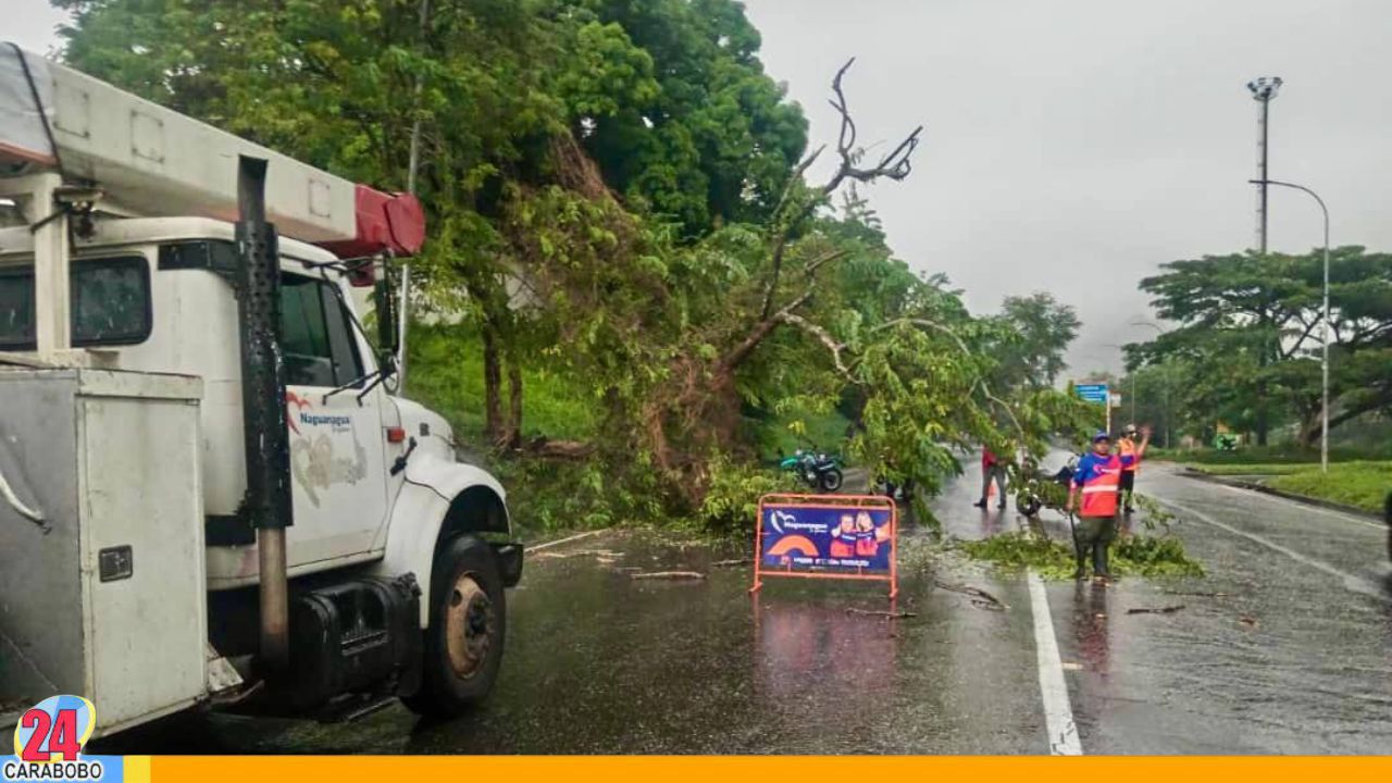 Alcaldía de Naguanagua atiende contingencias registradas en el paso de la onda tropical 48