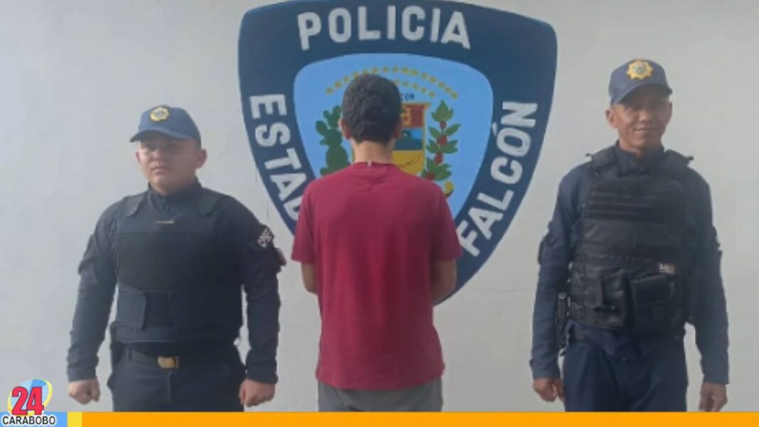 Hombre detenido por agredir a una mujer en Falcón