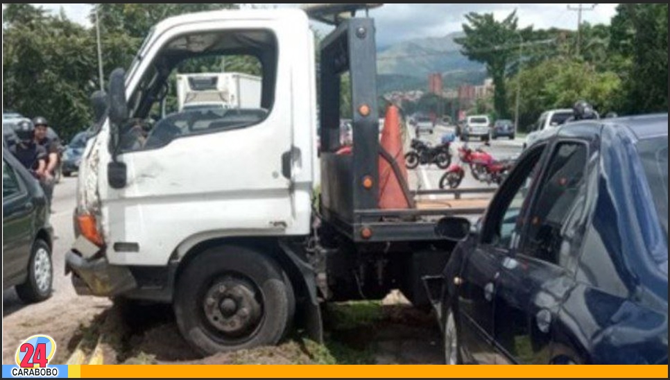 accidente en la autopista del Este