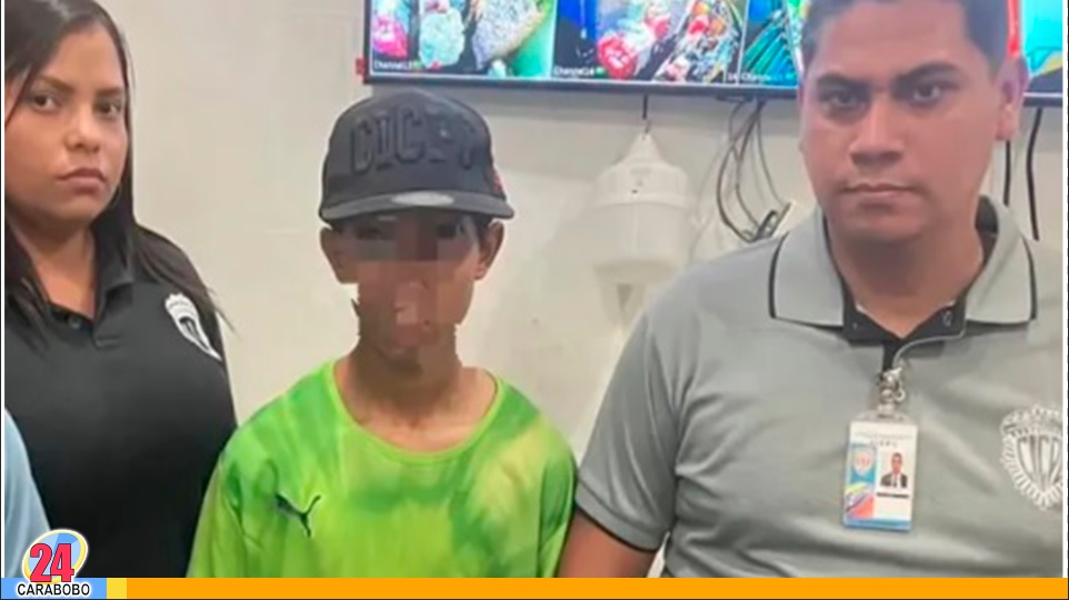 Apareció el adolescente de Naguanagua