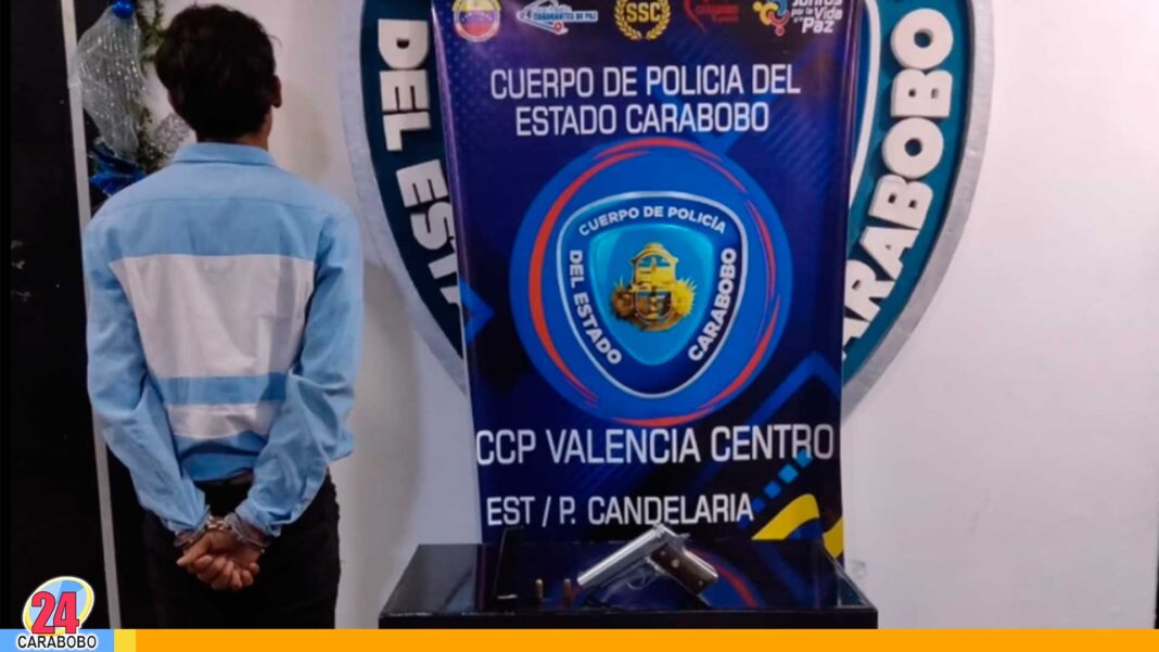 Policía de Carabobo detiene a sujeto