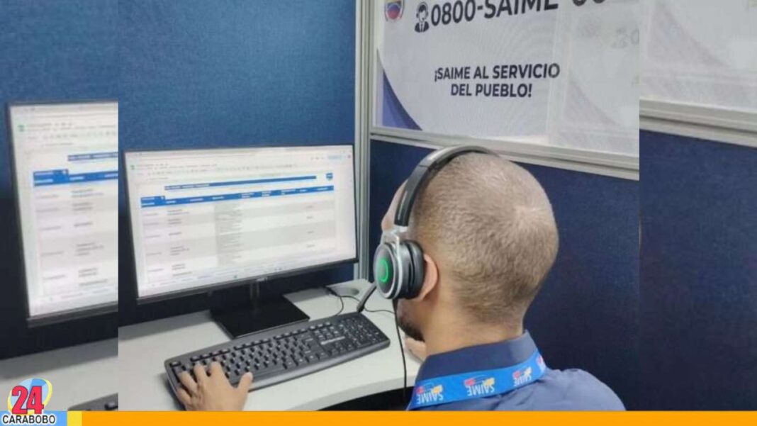 SAIME habilitó solicitud en línea de constancia de ingreso y permanencia para extranjeros