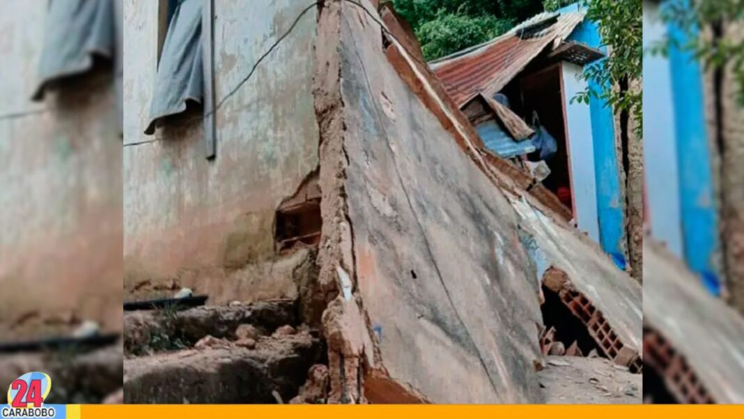 Una vivienda se desplomó en Macarao
