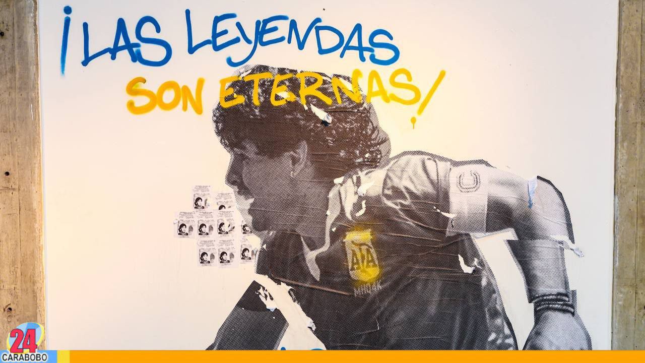 Vicepresidenta Delcy Rodríguez inauguró la Expo Maradona "Diego Vive"