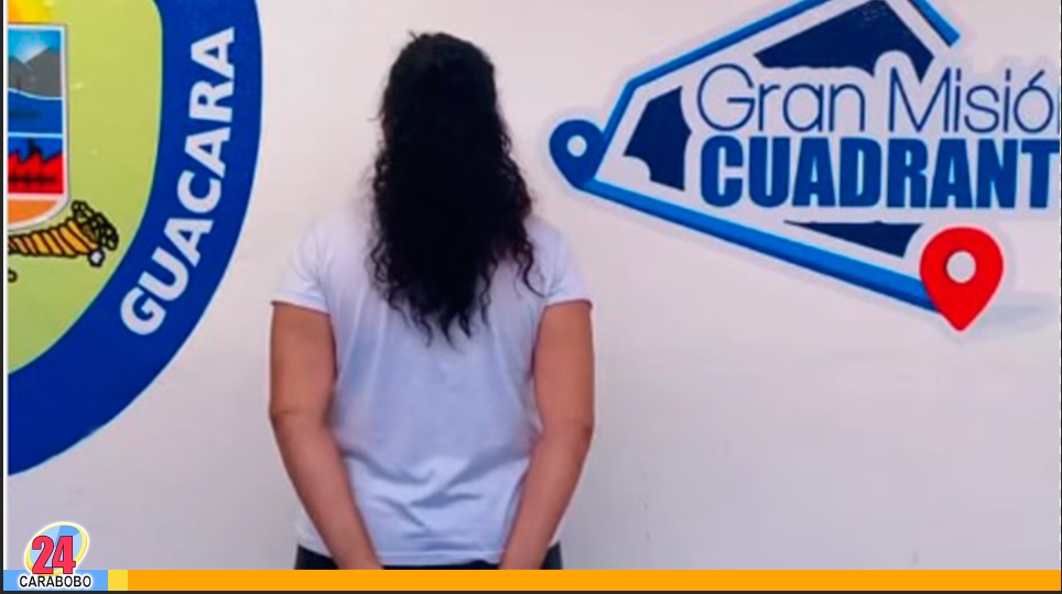 Detenida una mujer en Guacara
