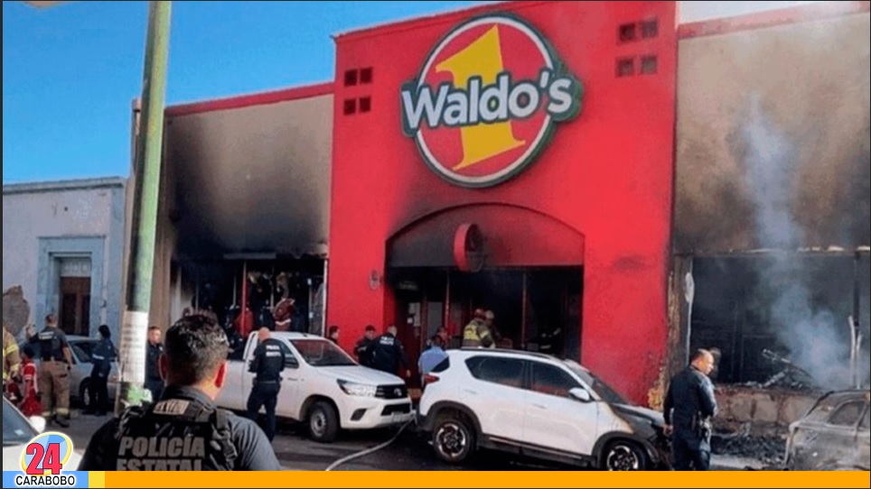 Explosión en un supermercado en México
