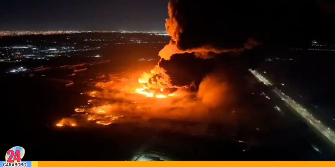 Explosión en Parque Industrial de Argentina