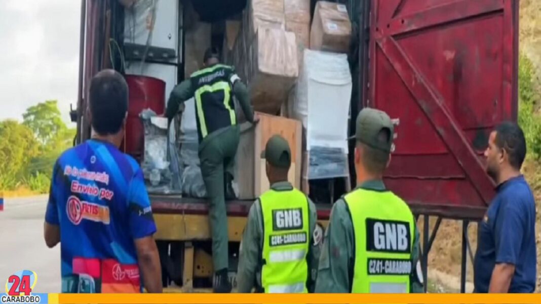 GNB incautó 26 kilos de droga en Puerto Cabello