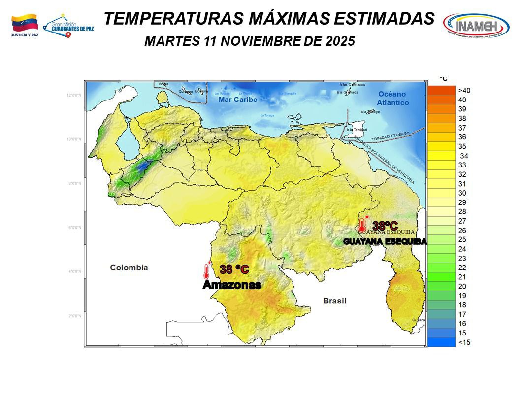 Estado del tiempo hoy 11 de noviembre de 2025