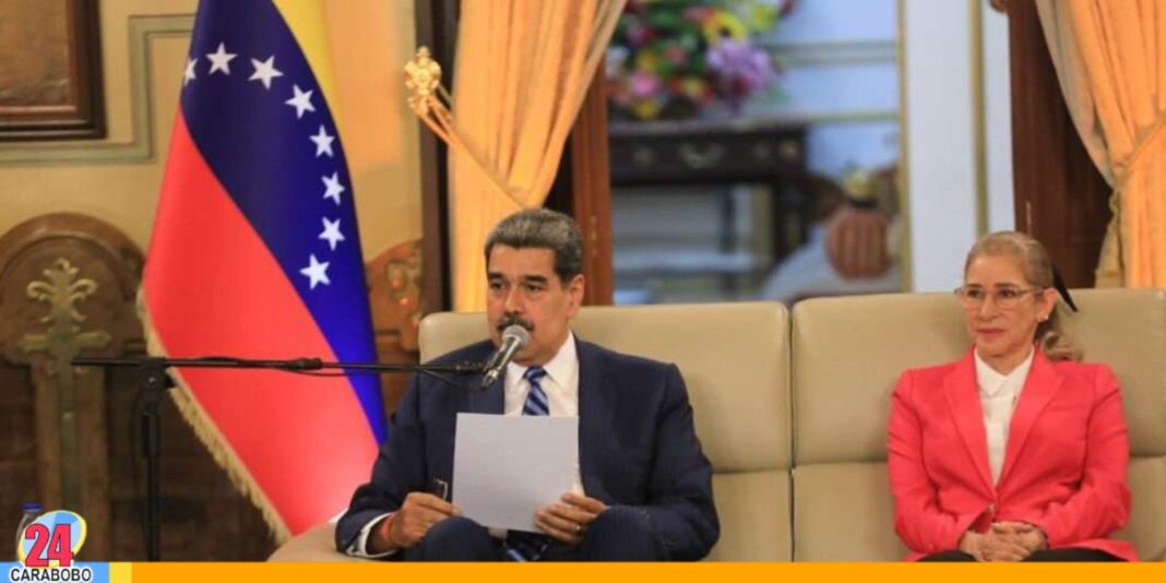 Maduro oración por la paz en Venezuela