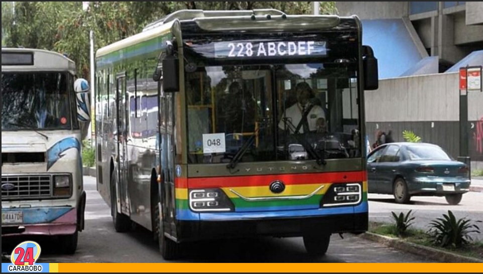 Conductores que utilicen canales del BusCaracas