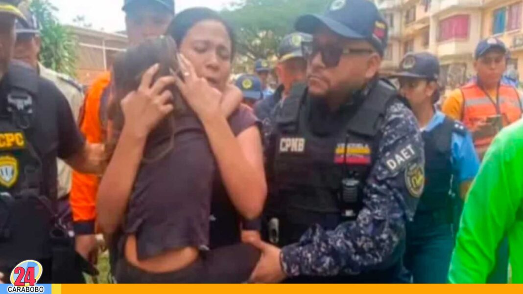 Niña desaparecida en Guarenas