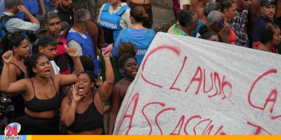 Residentes marcharon en Río de Janeiro contra masacre policial