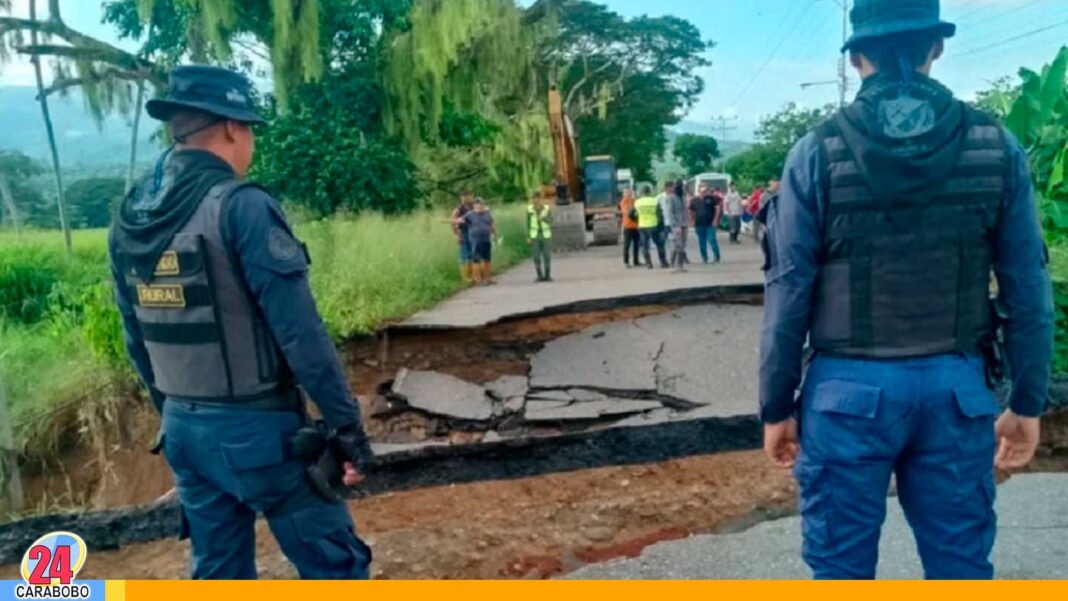  Vía principal de El Quebradón en Mérida