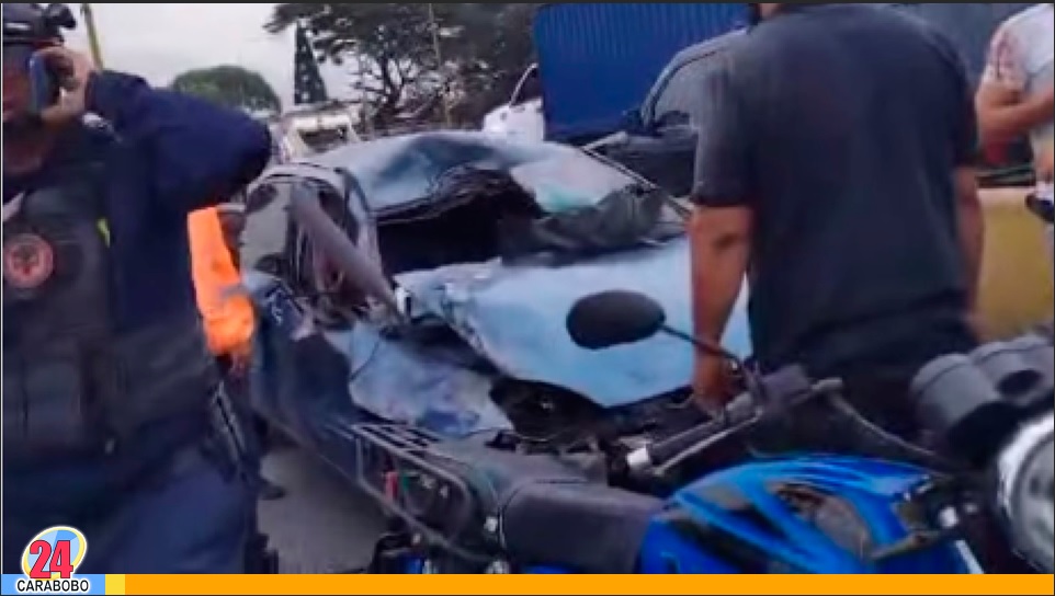 colisión en la Autopista Sur en Valencia