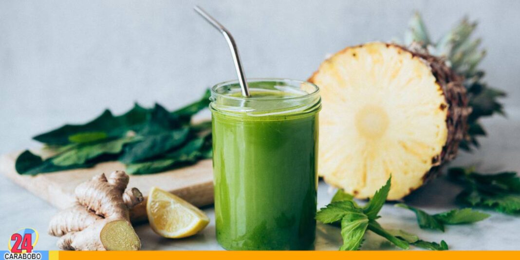 Batido piña verde