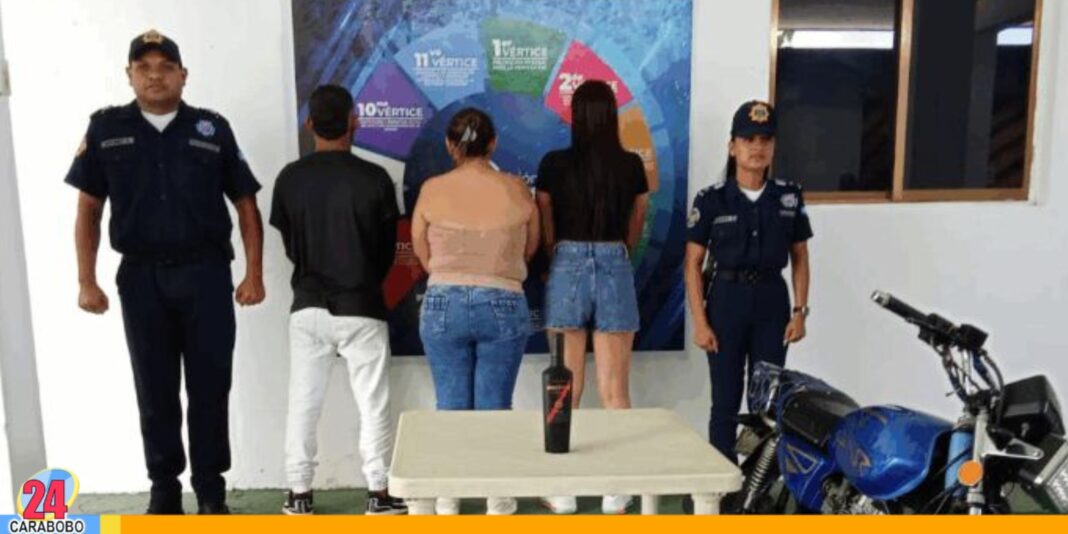 detenidos moto efectos del alcohol
