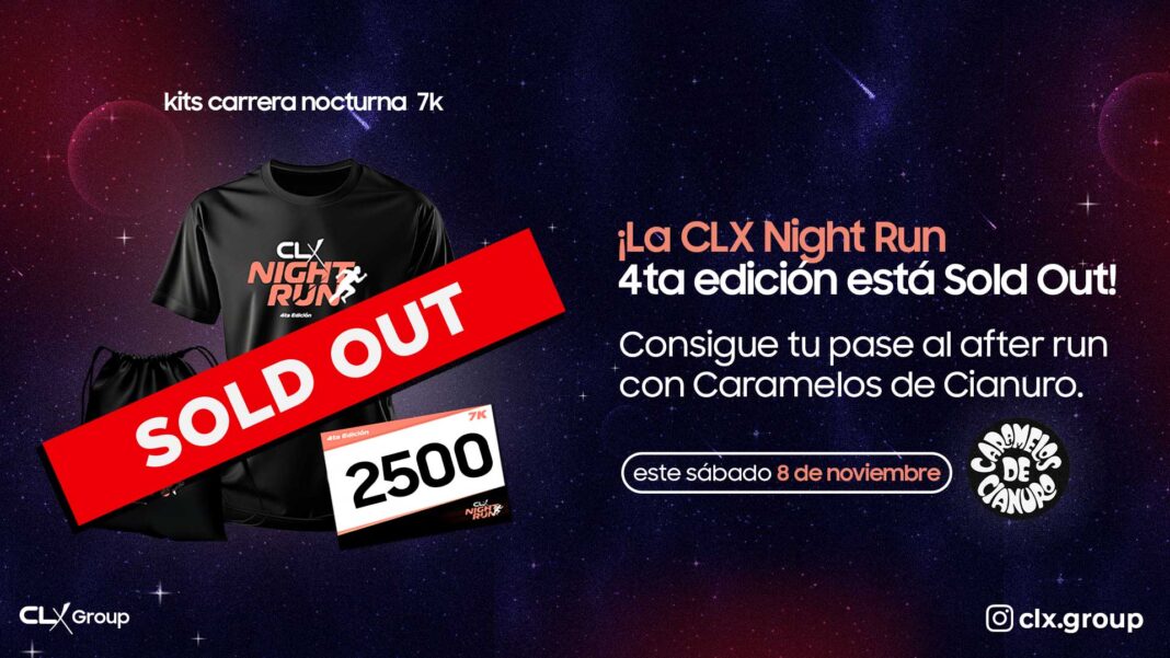 CLX Night Run sold out