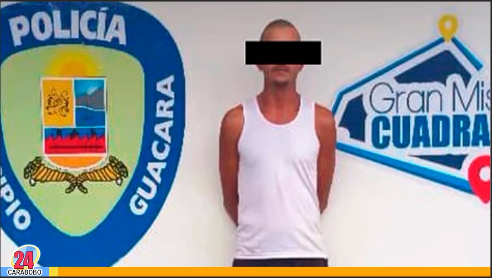 Capturan a sujetos en Guacara y Tocuyito