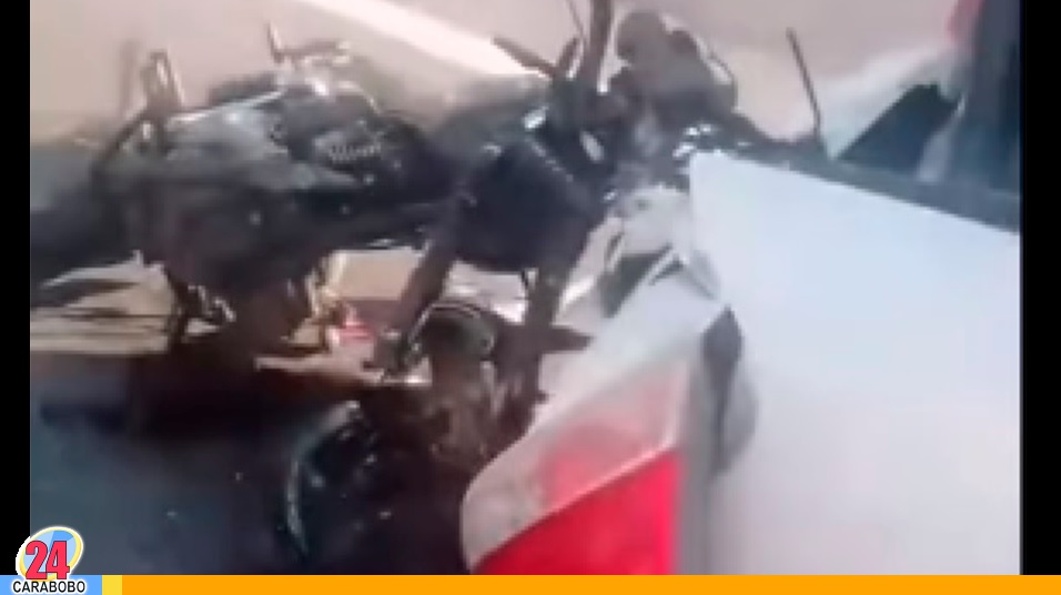 Hecho vial en Maracay dejó un fallecido