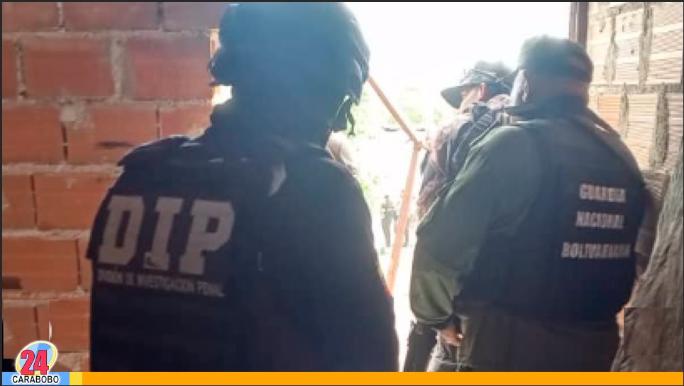 Seis sujetos cayeron en Aragua