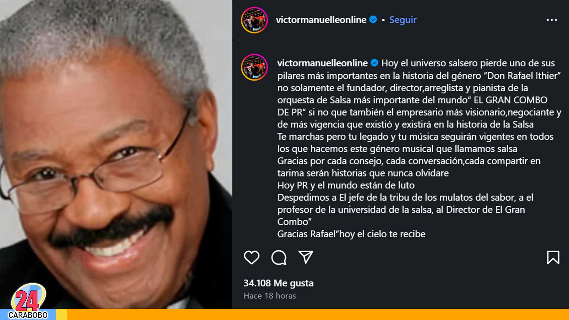 Fallece Rafael Ithier