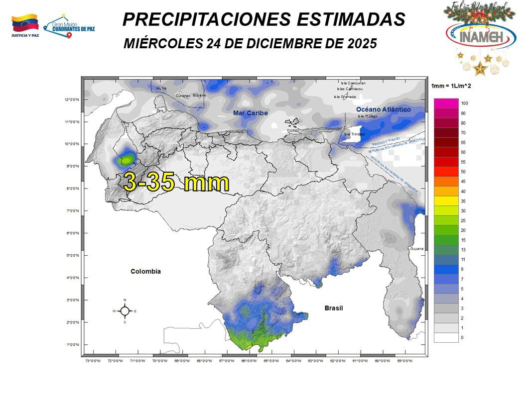 clima hoy 24 de diciembre de 2025