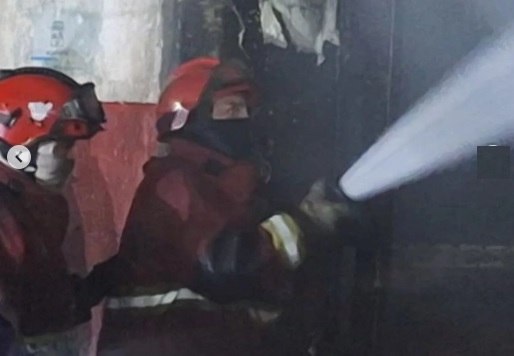 Incendio en el Mercado Mayor de Coche