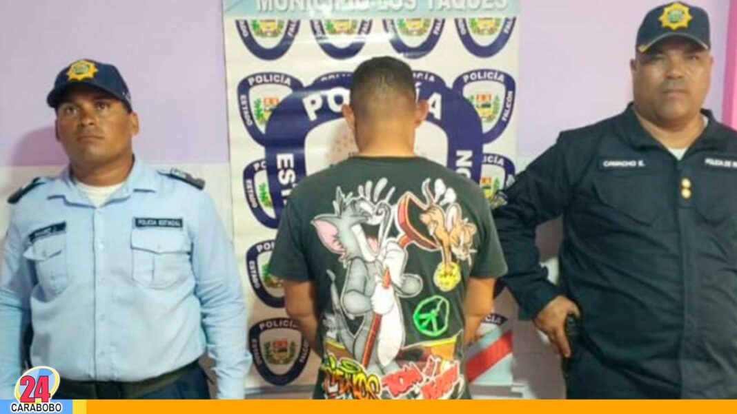 Mecánico detenido en Falcón