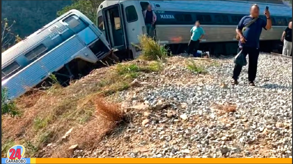 Descarrilamiento del Tren Interoceánico en México