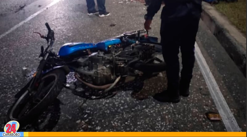 accidentes de moto en Carabobo