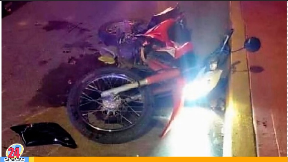 Choque de motos en Aragua