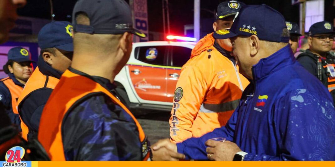 Ministro Cabello constató ambiente navideño paz