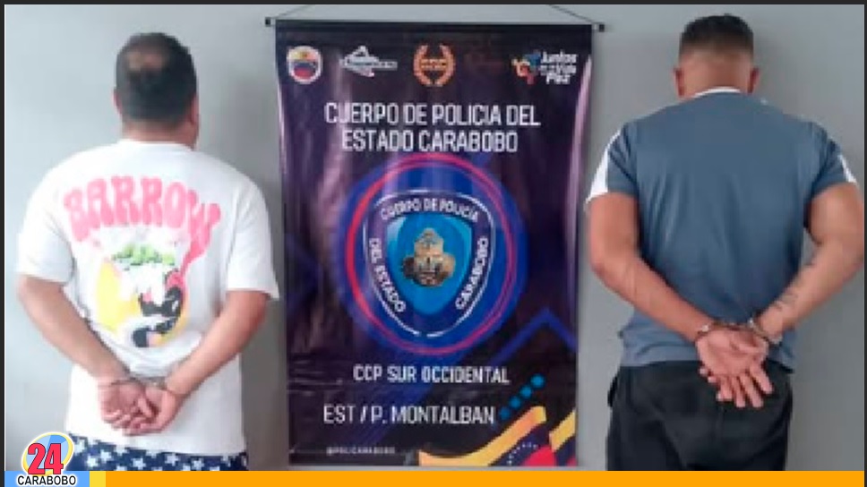 Dos detenidos en Carabobo